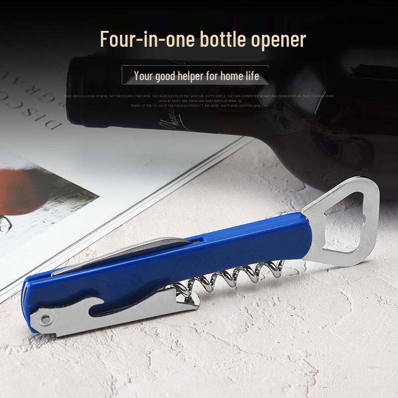 Abdo Stainless Steel 4-in-1 Multifunction Wine Bottle Opener