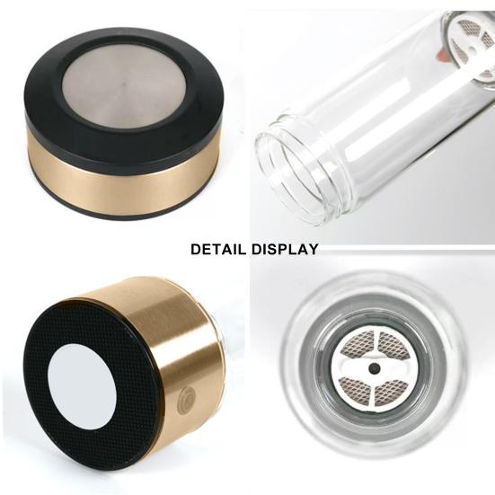 420 ml tragbare Wasserstoff-Wassergenerator-Flasche mit SPE-PEM-Technologie, gesundheitsfördernder elektrolysierter Wasserbecher