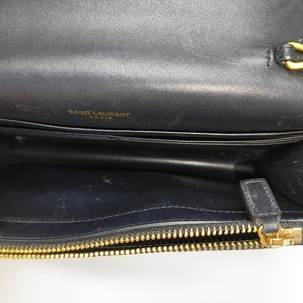 [Pre-Owned] YSL Kate Smooth Chain Bag With Tassel - Good #L5D1D9