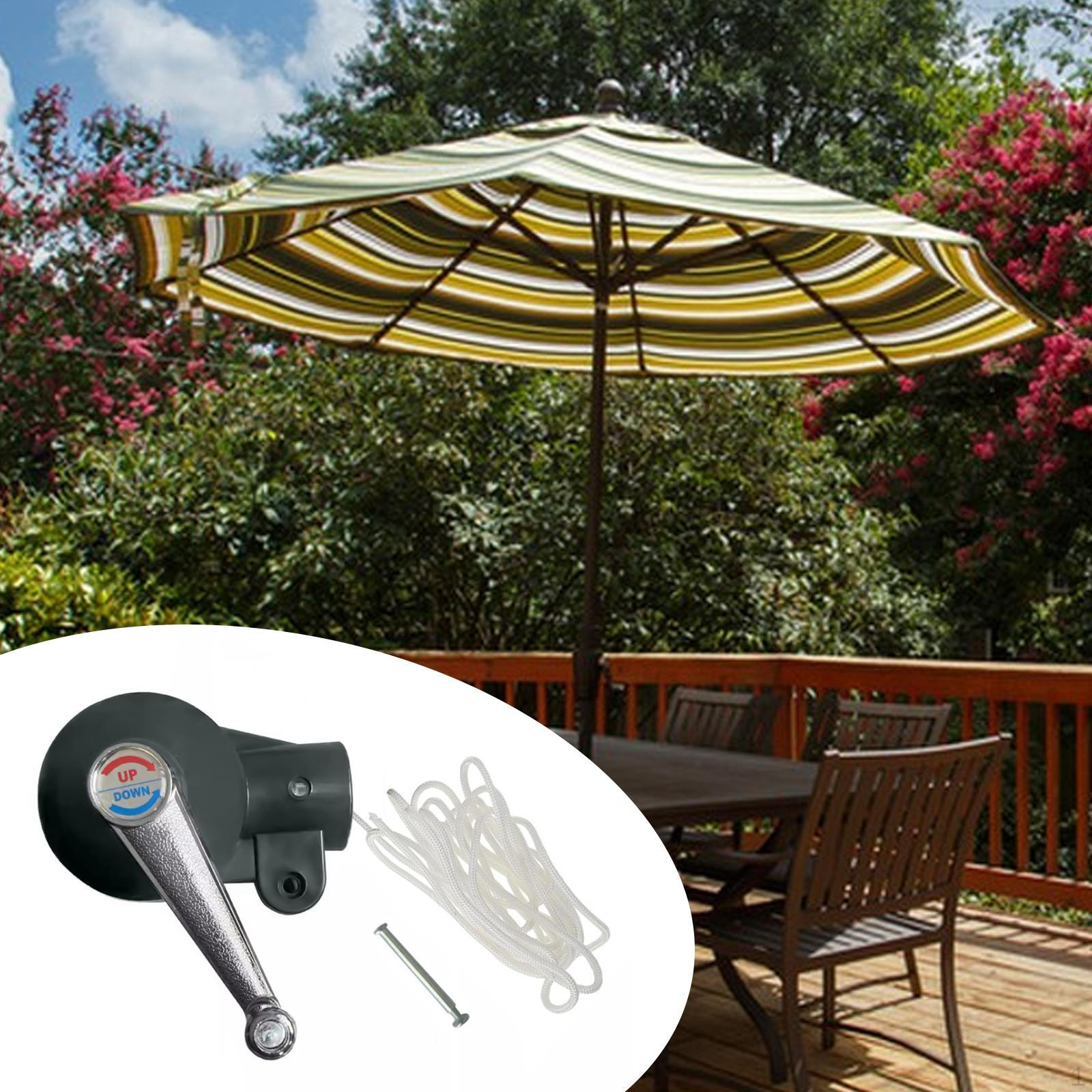 

Уличный зонт, сменная ручка с кривошипом, ручка для парасоли, кривошип для отдыха, насадка для солнцезащиты для балкона, кемпинга, бассейна, лужайки, пикника