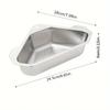 1pc 304 Stainless Steel Sink Drain Basket Triangular Sink Kitchen Sink Wash Basin Leftovers Filter Holder