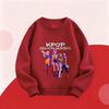 Girls Sweatshirts Fashion Casual Long Sleeve Children's Kpop Demon Huntrix Hoodie Outer Wear Toddler Cartoon Printed Pullovers
