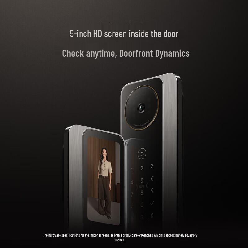 Xiaomi M40 Pro AI Palm Vein & 3D Facial Recognition Smart Door Lock