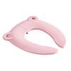Siège de toilette de voyage pour enfants Pliable Gain de place Forme d'ours Siège Potty Pliable pour bébé Base Antidérapante pour la Maison l'Extérieur