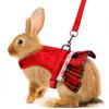 A Rabbit Chest Strap Set Dress Style Traction Rope Outdoor Cat, Dog, and Pig Universal Pet Supplies