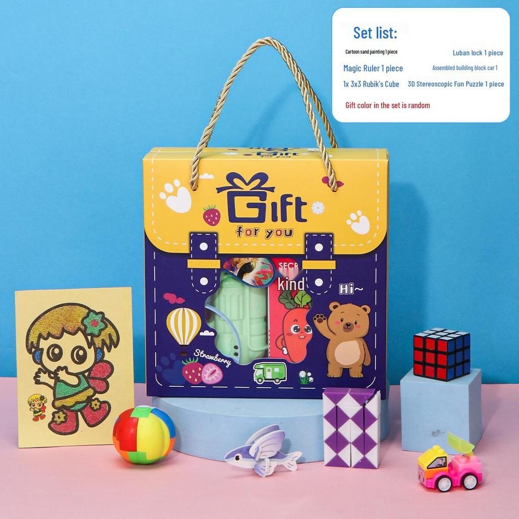 Back-to-School Gift Box: Ideal for Boys & Girls, Birthday Favors, Sharing Gifts, Rewards, Kindergarten & Primary School Students