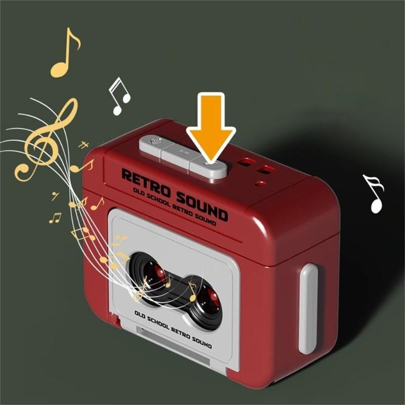Nostalgic Small Recorder Accessory Vintage Small Recorder Pendant ABS Texture Suitable for Home Decors Any Room Setting