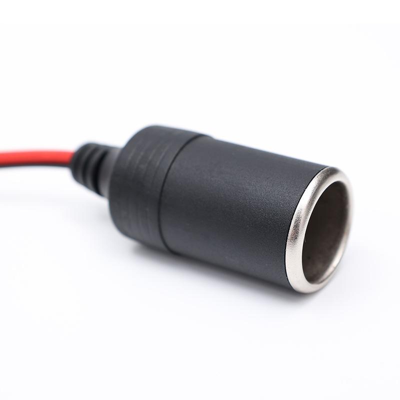 Car Wired Cigarette Lighter Female Socket Auto Charger Plug Connector Adapter 12V-24V Car Accessories Universal Lighter Socket