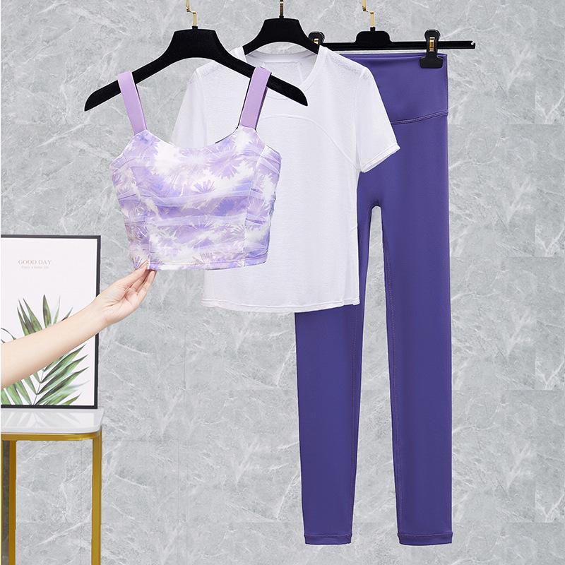 2025 Women's Sexy Sports Camisole Yoga Bra Set - Summer Fitness & Running Vest