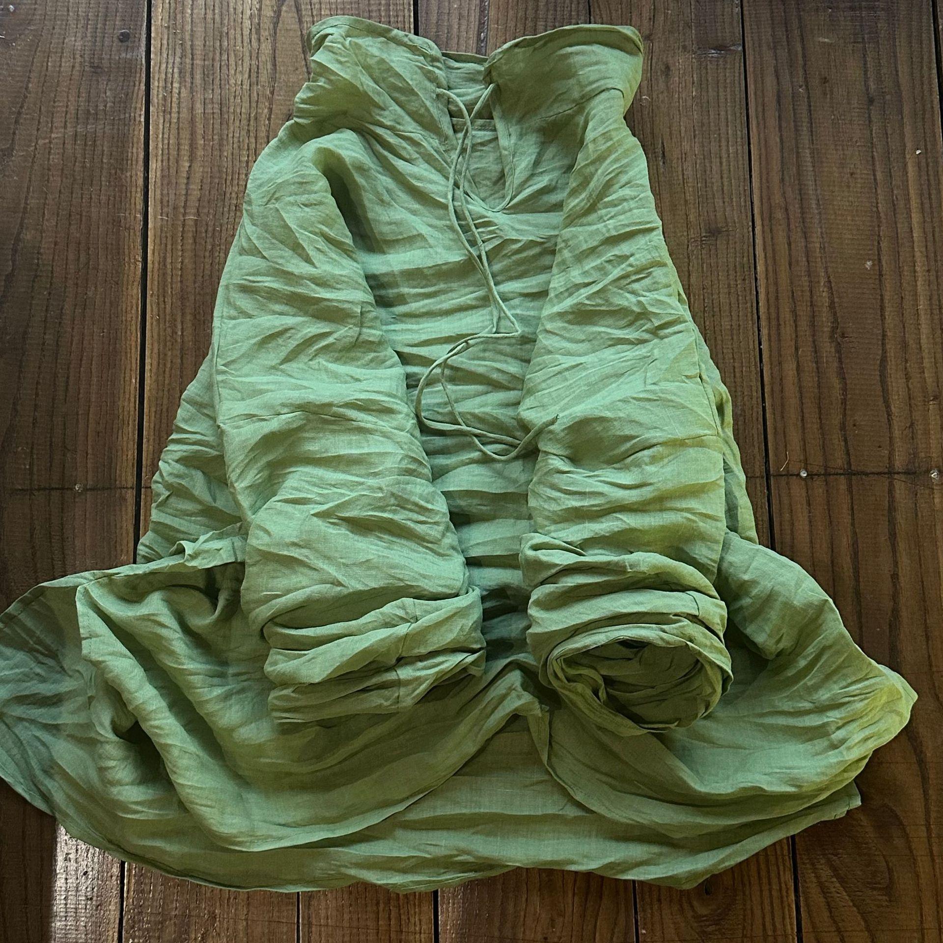 

Johnature Жіноча зимова ніша з довгими рукавами, суцільна кольорова футболка, вінтажна повсякденна ретро-індивідуальна футболка One Size зелений