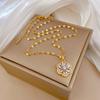 Zircon Stamen Light Luxury Temperament Zircon Clavicle Chain Small Retro Necklace