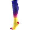 1Pair Snug Support Stockings For Compression Wear Cooling Running Cycling Pressure Soccer Adult Sock Korean Edition Network Pressure Socks