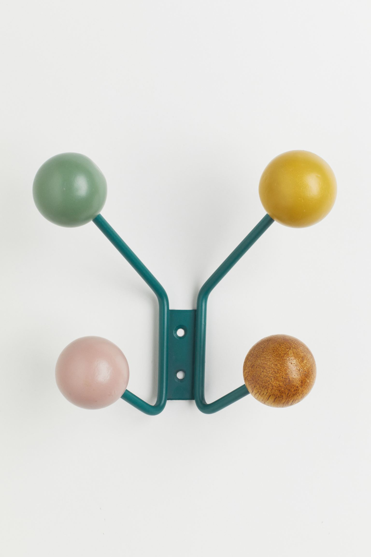

Hanging rack in metal and wood
