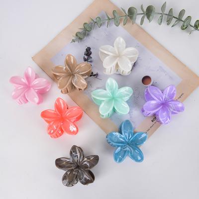 1 Stück Neue Blume Hoher Pferdeschwanz Krallenclip Haarspange für Frauen mit elegantem Gefühl am Hinterkopf Hai Cl