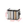 Toys Organization Student Book Storage Bag Large Capacity Foldable Portable Storage Box Transparent Dustproof Waterproof Clothes