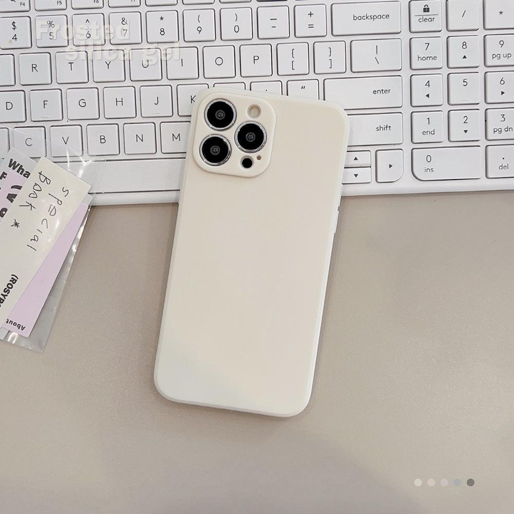 All-inclusive Camera 16 Apple 11 Imitation Original 14 Promax Liquid Silicone Iphone Phone Case Suitable for 13 Soft 15
