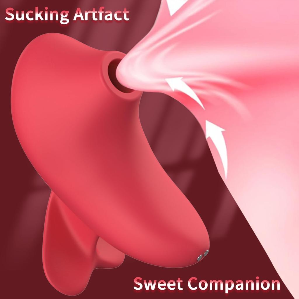 Sucking Vibrator Adult Sex Toys, Clitoral Vibrators Sex Toy with 10 Suction Modes, Waterproof Rose Stimulator for Womens Couples Pleasure