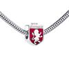 Harry Potter Sterling Silver Gryffindor Spacer Bead Silver