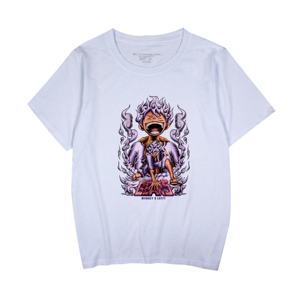 Anime ONE PIECE Printed Women Men's Fashion Cosplay Short Sleeve T-Shirts