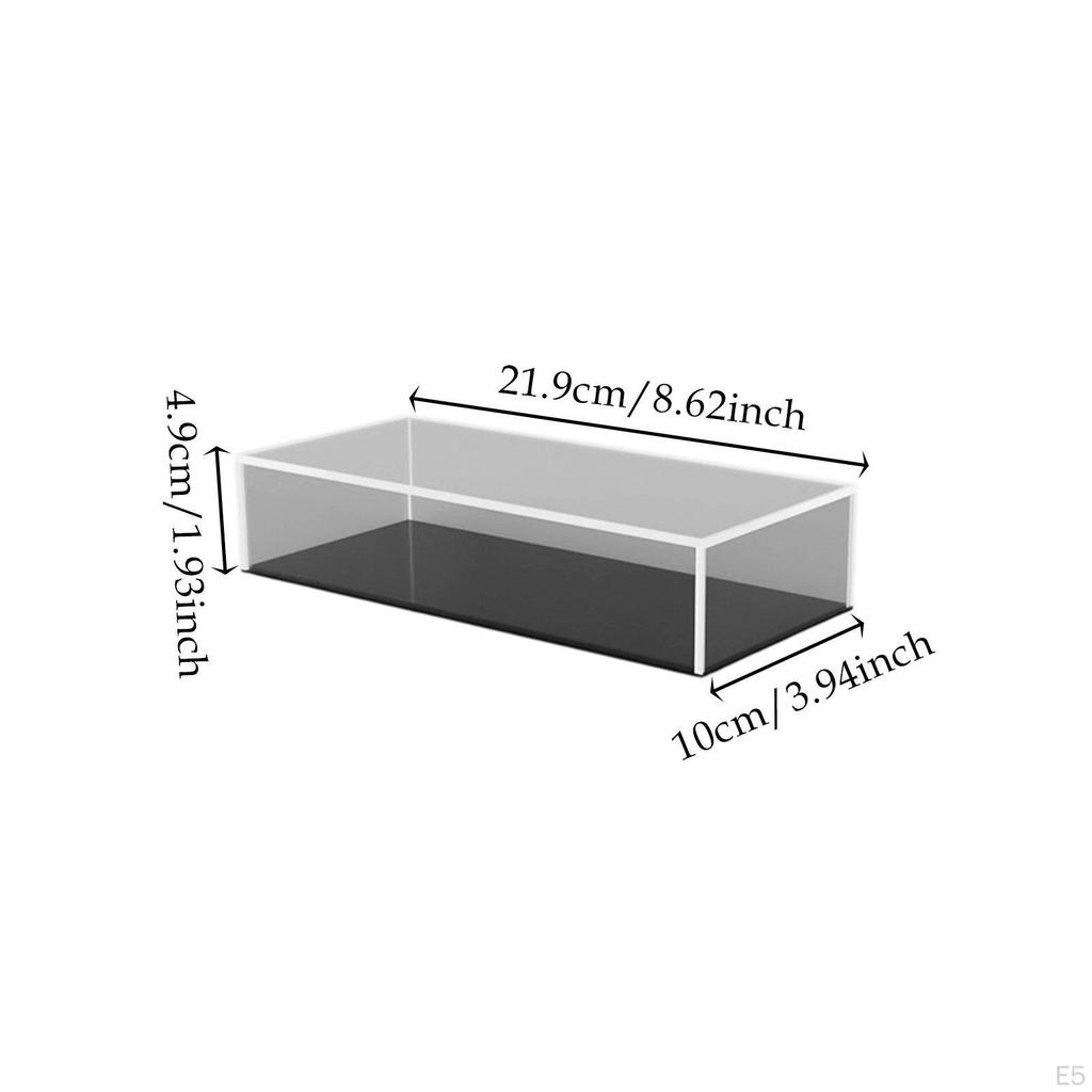 1/64 Diorama Car Display Case Diecast Garage Protection Collectible Ornament Decorative Acrylic