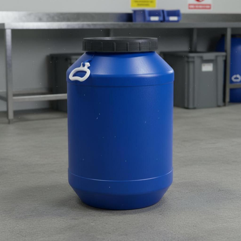 60L Blue Plastic Container Watertight Fermenting Caustic-Resistant