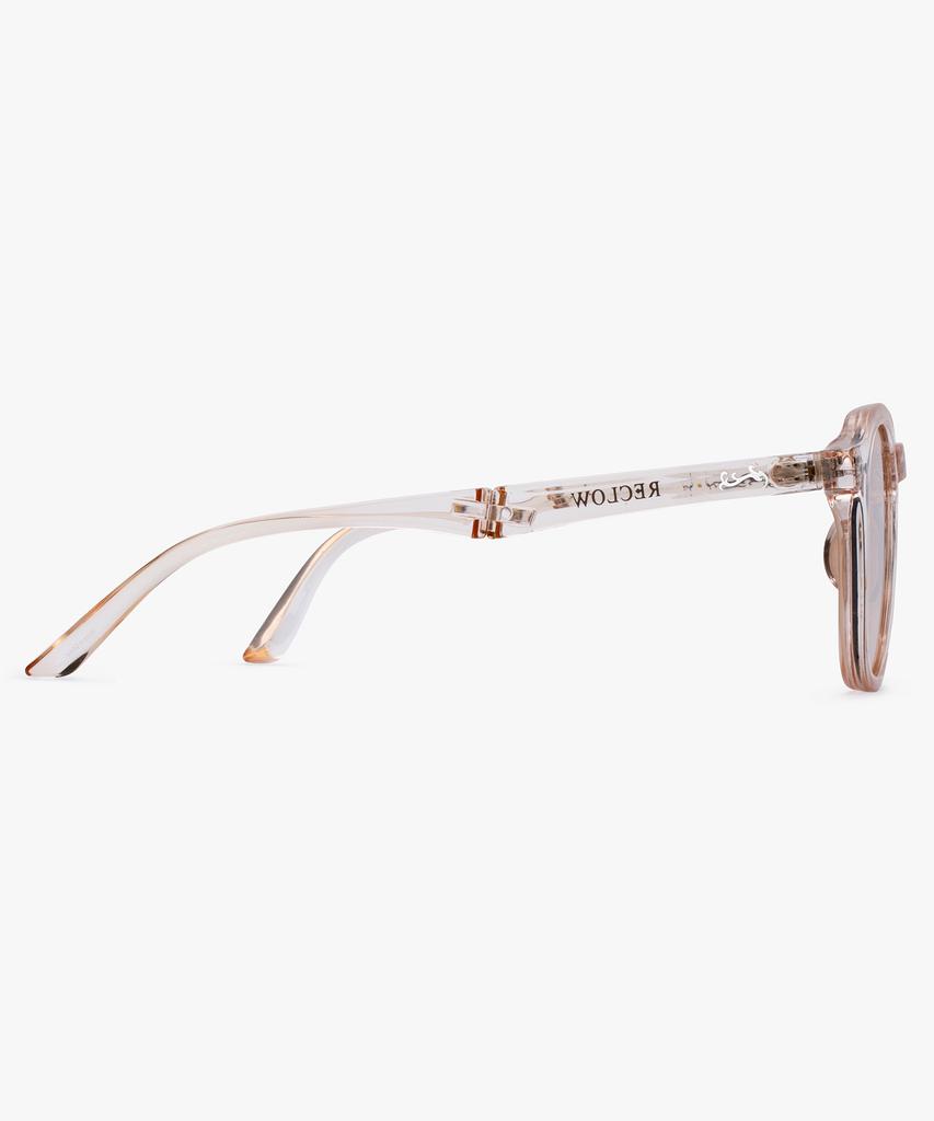 Likkeullou Rc Zehe Folder Sunglasses Peach