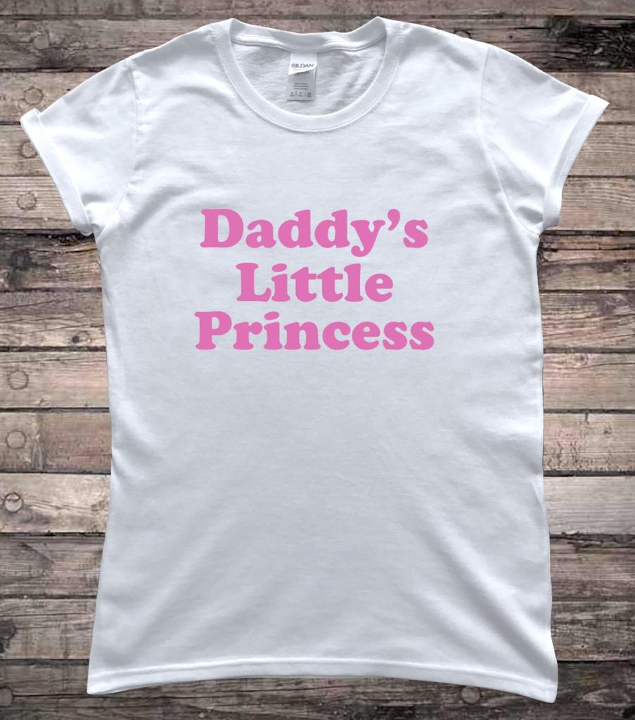 Daddy'S Little Princess Submissive Pink Ddlg T-Shirt