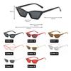 New Cat Eye Sunglasses Women Black Luxury Design Small Frame Eyewear Female Party Sun Glasses Fashion Retro Driving UV400 Shades