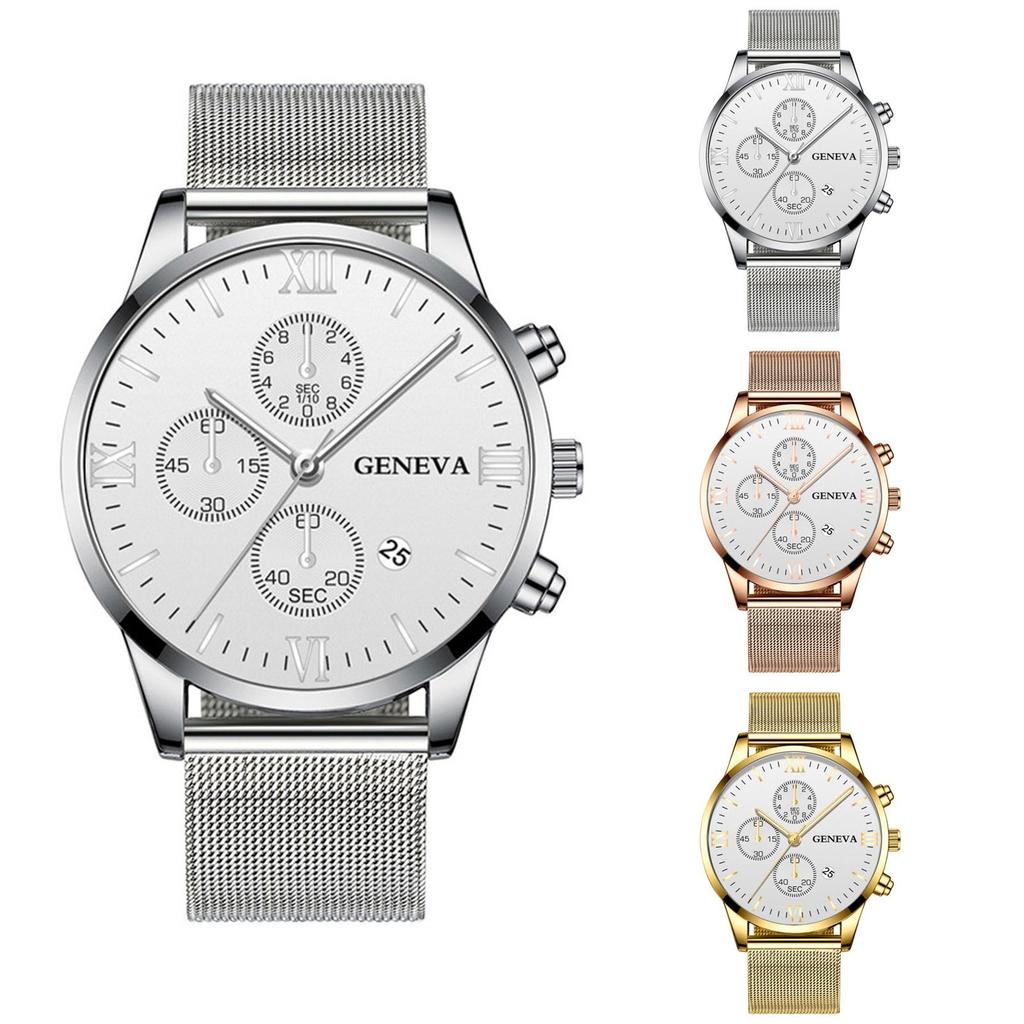 Men's Waterproof Luminous Running Alarm Clock Watch