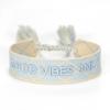 Handmade European Style Embroidered Love Bracelet with Tassels for Girls