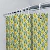 Floral Shower Curtain Botanical Lemon Tree Pattern Waterproof Fabric Bathroom Decor Vintage Farmhouse Style Wall Art