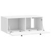 Wall Mounted TV Cabinet 78.5 x 41 x 30 cm Glossy White