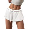 Women's Casual, Loose, -color, Pocketless Shorts