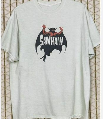 Samhain Band HALLOWEEN T-shirt WHITE Unisex