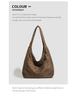 2025 Retro Women's Versatile Autumn/Winter Tote Bag - Lazy Style, Handheld or Shoulder