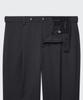 Musinsa Standard Wide Hidden Banding Slacks [Gunmetal]