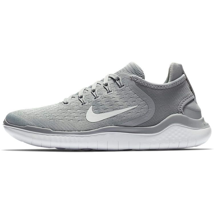 Nike Free RN 2018 Wolf Grey White Volt Women s Running Shoes 942837-003 EU 36.5