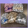 Leopard Letter Print Knitted Hat With Warmth For Winter Streetwear Fans