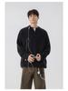 520g Men's Retro Henley Collar Heavyweight Sweater - Old Money Style, Casual Knit Hoodie, Plus Size, Autumn/Winter Wear