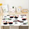 Tappetino Mouse Tema Camion, Base in Gomma Antiscivolo, Multifunzionale per Ufficio e Casa, Perfetto per la Personalizzazione dello Spazio di Lavoro.