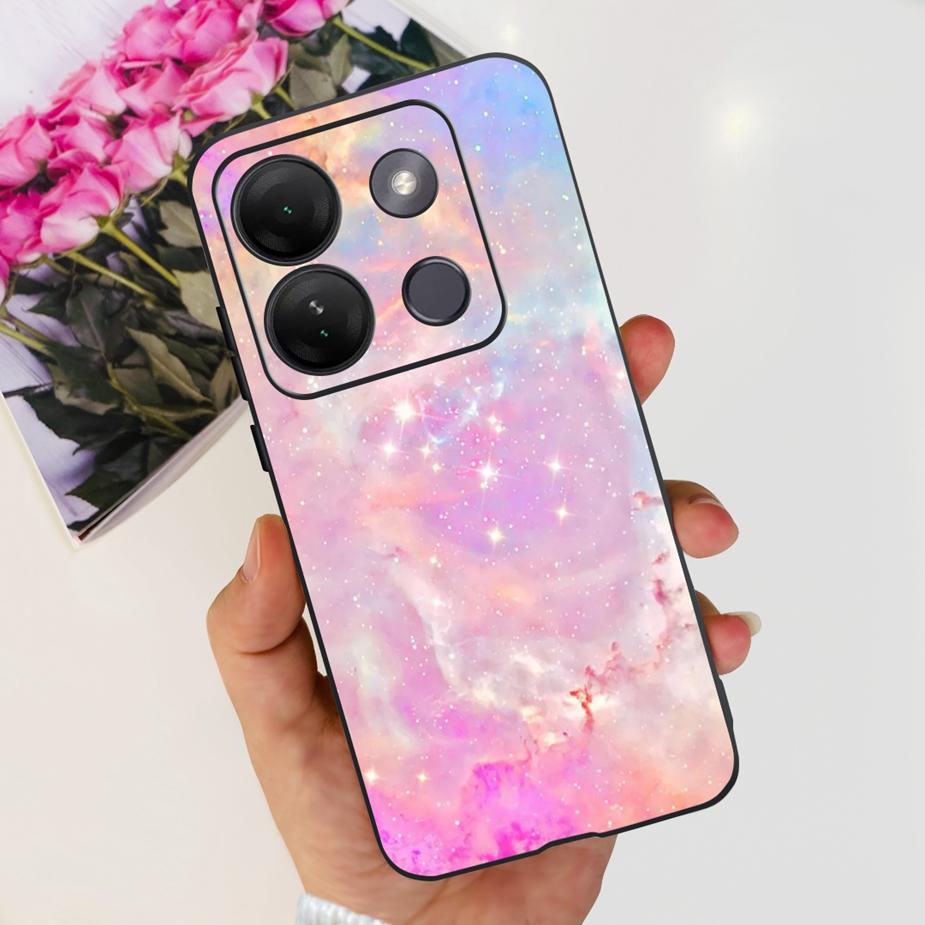 Für Infinix Smart 7 HD Hülle X6516 Luxuriös Beliebt Bemalte Abdeckung Weiche Silikon Handyhülle Für Infinix Smart 7 Plus Smart7 HD Schale