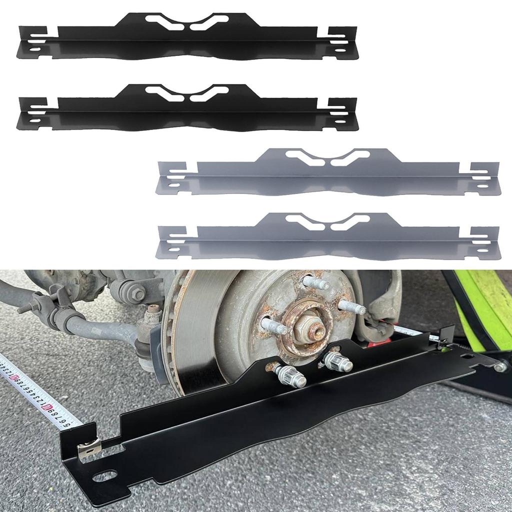 2Pcs Car Wheel Alignment Tool DIY Toe Alignment Plate for Vehicle Truck