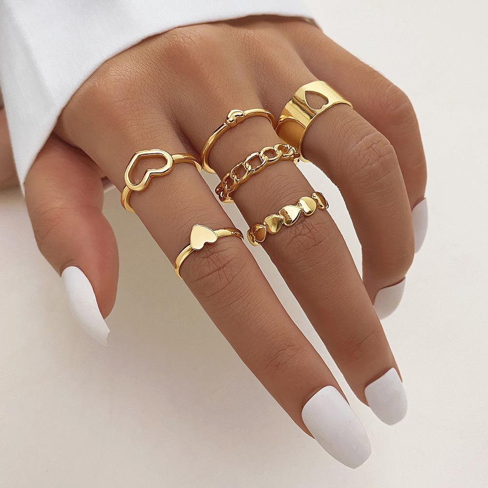 Cross Leaf Ring, Pearl Sun Moon Ring Set For Women