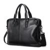 High Quality Cowhide Men's Business Handbag shoulder bag 100% Genuine leather Briefcase for men Commuting crossbody bag
