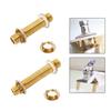 1pc Water Tank Connector Brass G1/2 Tank Feedthrough For Water Tank Water Tower Pump Bulkhead Fitting Accessories 10/12cm