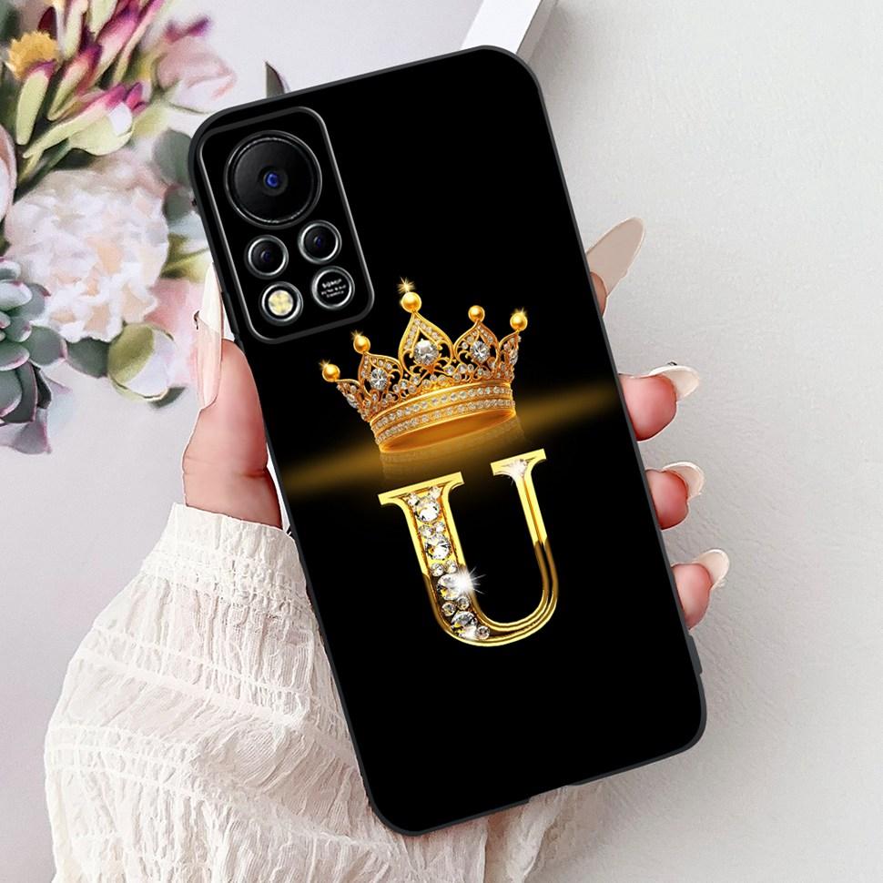 Süße ABC-Buchstaben Hülle Für Infinix Hot 11s NFC Hülle 2022 Weiche Silikon Handyhülle Für Infinix Hot 11 s Hot11s NFC Hüllen 6,78"