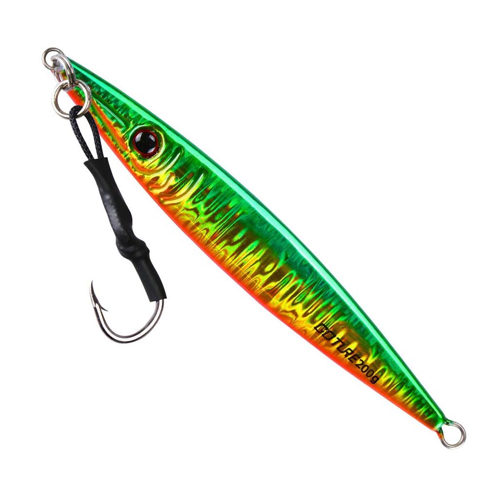 Metal Jig Set 200g Throwing Fishing Lure Slow Jigging Amberjack Yellowtail Fishing Lure