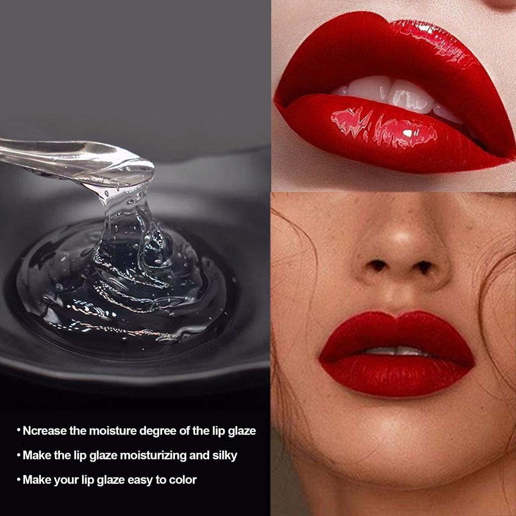 Lip Gloss Base Oil Moisturizing Hydrating DIY Lip Balm Base Gel Oil Cosmetics Material 100ml