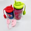 Portable Silicone Soda Can Lid: Dustproof, Leakproof Pull-Tab Cap with Straw for Outdoor Use
