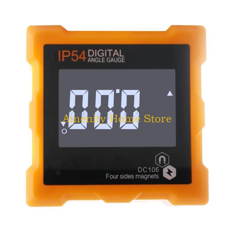 F26C Digital Angles Finder Angles Finder Tool Digital Inclinometer Angles Cube Digital Protractor BevelGauge